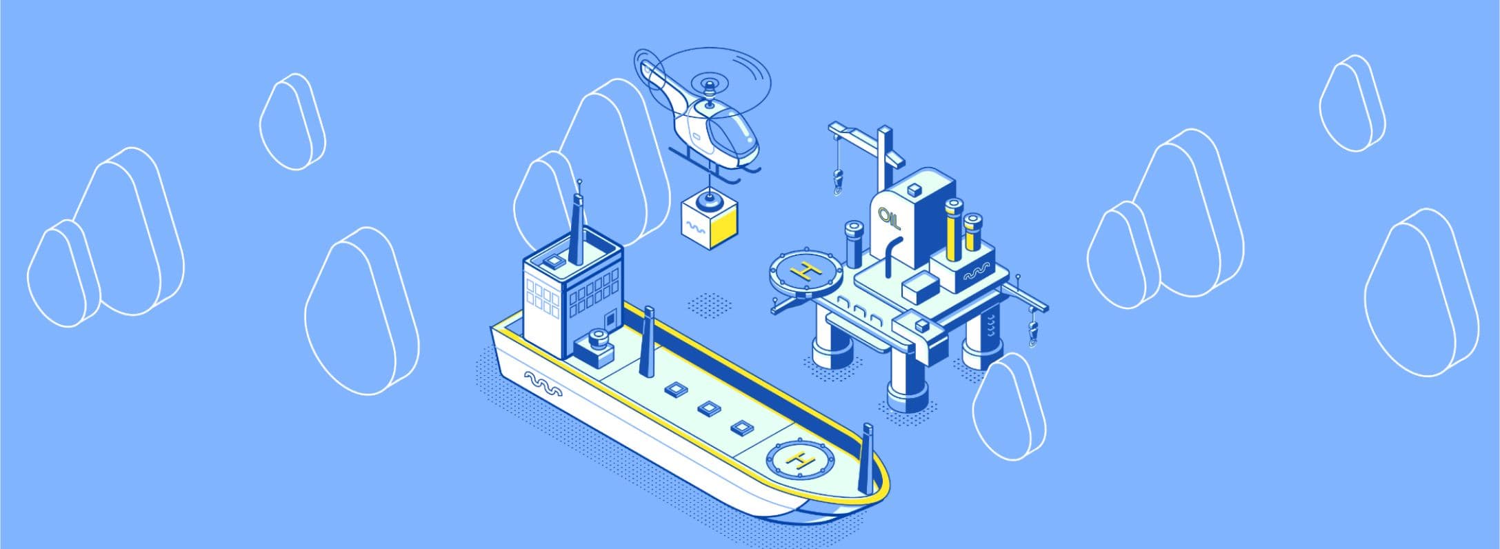 Driller offshore vessel